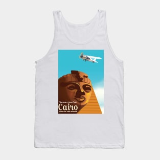 Cairo Travel poster Tank Top